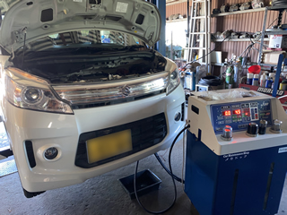 スペーシア CVTオイル交換