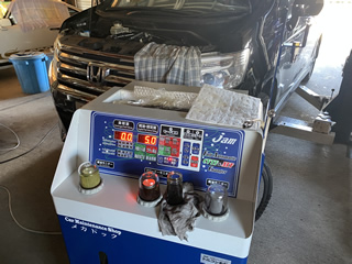 RK5のCVTF圧送交換