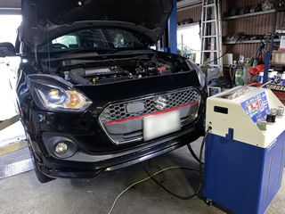 スイフト CVTF圧送交換